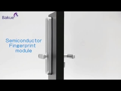 Smart Mortise Lock Passcode Lock สีเงินสําหรับบ้านที่มีความปลอดภัยสูง