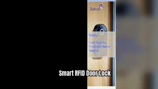 ล็อคประตูอัจฉริยะ RFID การจัดการการเข้าถึงที่ปลอดภัย