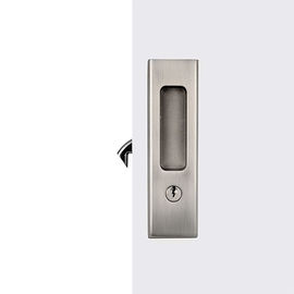 ความปลอดภัยสไลด์กล๊อสประตู Mortise Lock With Pulls / ล็อคประตูบ้าน