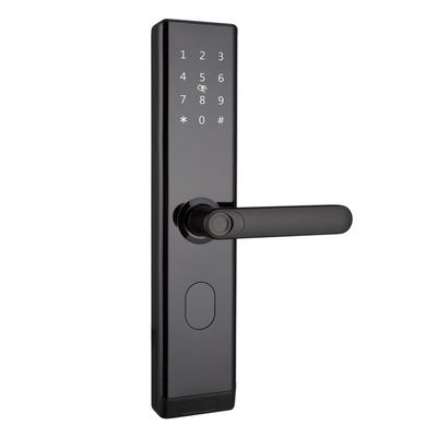 Wifi TTLOCK Smart Door Lock Biometric Fingerprint Door Handle ล็อคไม่มีกุญแจดิจิตอล