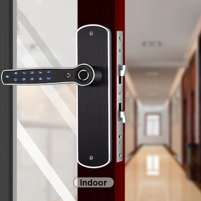 Smart TTlock FPC Fingerprint Door Lock Bluetooth ด้วยมือที่สามารถเปลี่ยนได้