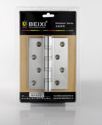 ประตูสีเหลือง อุปกรณ์เสริม Bi Fold Gate Hinges 8 จับสกรู การติดตั้งง่าย