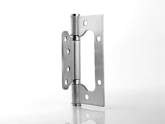 ความยืดหยุ่น ประตูล็อคฮาร์ดแวร์ Bi - Fold Door Hinge Satin Stainless Steel 4x3