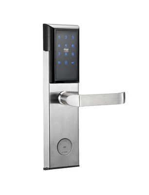 Bakue สแตนเลสสมาธิ Passcode ประตูล็อคสําหรับห้องโรงแรม