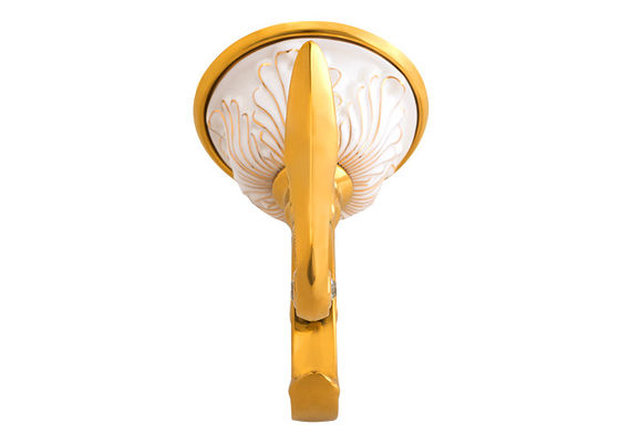 OEM และ ODM ห้องน้ําชุดตกแต่ง Robe Hooks ผงทอง สีเสร็จ