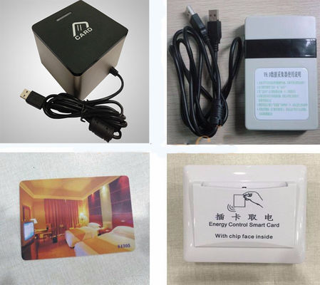ระบบบริหารซอฟต์แวร์ความปลอดภัยสูง ล็อคประตูโรงแรม RF ล็อคประตูอิเล็กทรอนิกส์