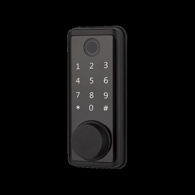 โลหะซิงค์เคลือบ Smart Deadbolt ประตูล็อคสําหรับความปลอดภัยสูงสุด WiFi APP