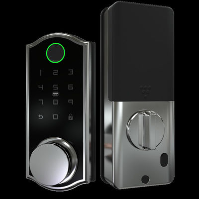 แทชสกรีน Smart Lock Door Lock With Fingerprint IC Card Code APP การควบคุม WiFi ปิดประตู