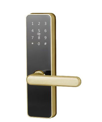ล็อคประตูสมาร์ท ไม่มีกุญแจ NFC / IC Card Unlock Touchscreen Keypad โรงแรม APP