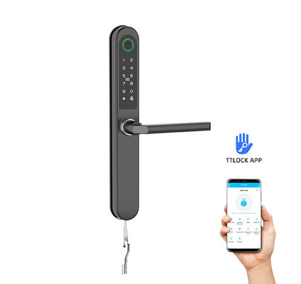 จบการทาสี Rfid ประตูล็อคการค้า Bluetooth WiFi การ์ดพิเศษ / รหัส / นิ้วมือ / APP