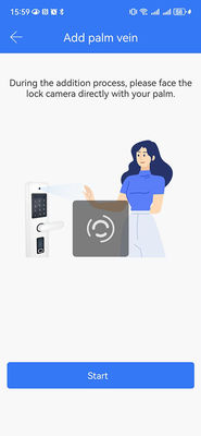 อัลลูมิเนียมการค้า Smart Lock การจําเพาะใบหน้า วิดีโอ Cat Eye Palm Vein Unlocking IP65