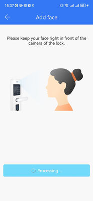 อัลลูมิเนียมการค้า Smart Lock การจําเพาะใบหน้า วิดีโอ Cat Eye Palm Vein Unlocking IP65