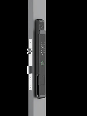 อัลลูมิเนียมการค้า Smart Lock การจําเพาะใบหน้า วิดีโอ Cat Eye Palm Vein Unlocking IP65