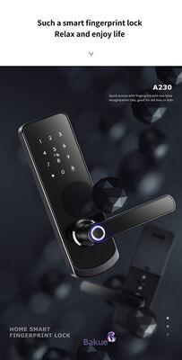 eKey Controller Type RFID Door Lock Featuring 2pcs Mechanical Key อุปกรณ์ควบคุมการเข้าถึงที่ยั่งยืนสําหรับสภาพแวดล้อมต่าง ๆ