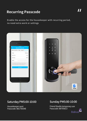 eKey Controller Type RFID Door Lock Featuring 2pcs Mechanical Key อุปกรณ์ควบคุมการเข้าถึงที่ยั่งยืนสําหรับสภาพแวดล้อมต่าง ๆ