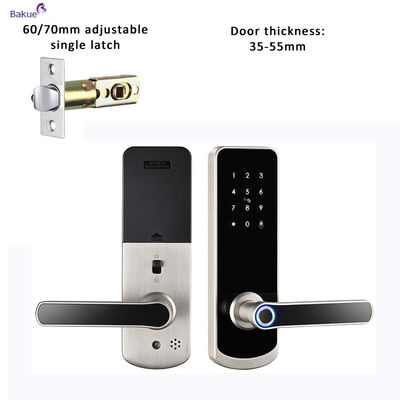 ไฟ 60 นาที Bluetooth การเชื่อมต่อ Bluetooth ประตูล็อค Powered by 4pcs AA แบตเตอรี่แอลคาไลน์ ระบบควบคุมการเข้าถึงสําหรับอาคารที่สมาร์ท