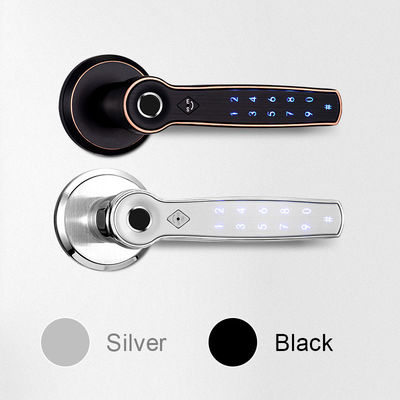 TTlock Fingerprint Bluetooth Smart Lock Keyless จานสกัดสแตนเคิล