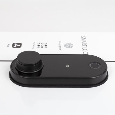 ประตูทางเข้า Smart Lock ล็อคลายนิ้วมือบัตรรหัส APP WiFi ล็อคประตู Deadbolt